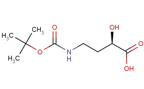 (R)-4-N-Boc-amino-2-hydroxybutyric acid