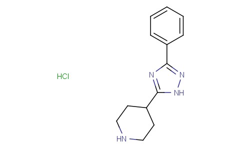 4-(3-Phenyl-1H-1,2,4-triazol-5-yl)piperidine hydrochloride