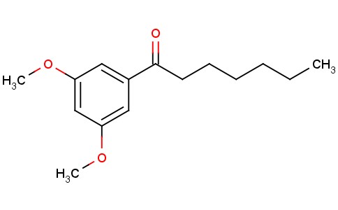 1-(3,5-二甲氧基-苯基)-庚烷-1-酮