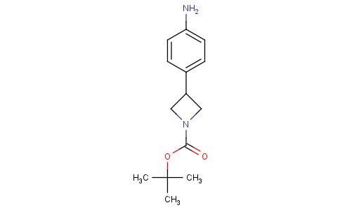 Tert-butyl 3-(4-aminophenyl)azetidine-1-carboxylate