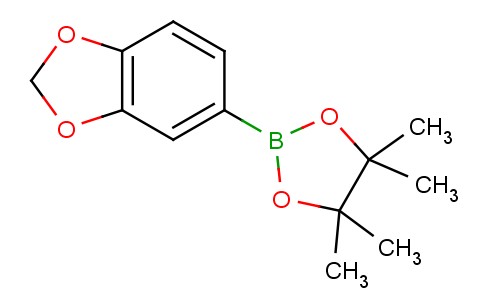 2-(Benzo[d][1,3]dioxol-5-yl)-4,4,5,5-tetramethyl-1,3,2-dioxaborolane