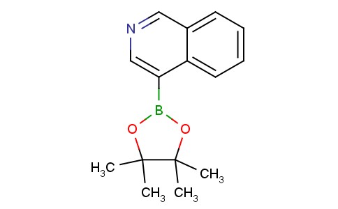 4-(4,4,5,5-Tetramethyl-1,3,2-dioxaborolan-2-yl)isoquinoline