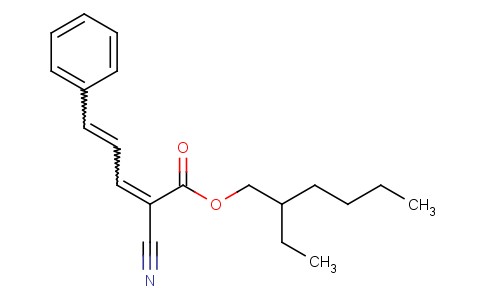 2-氰基-5-苯基-2,4-戊二烯酸 2-乙基己酯
