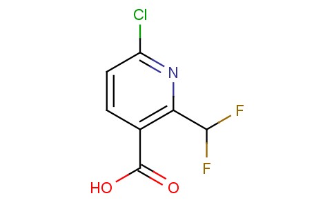 6-Chloro-2-(difluoromethyl)nicotinic acid