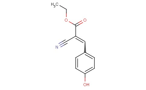 Ethyl 2-cyano-3-(4-hydroxyphenyl)acrylate