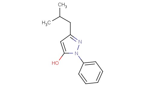 3-Isobutyl-1-phenyl-1H-pyrazol-5-ol