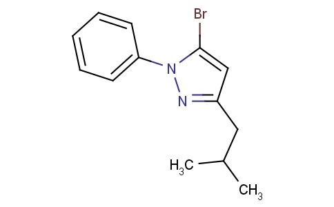 5-Bromo-3-isobutyl-1-phenyl-1H-pyrazole