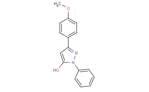 3-(4-甲氧基苯基)-1-苯基-1H-吡唑-5-醇