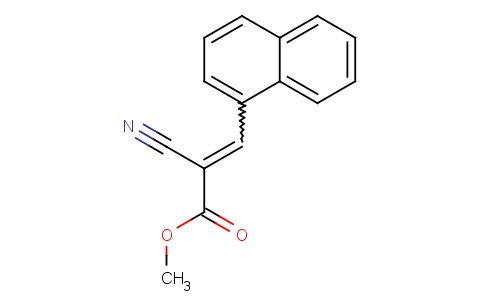 Methyl alpha-cyano-3-(1-naphthyl)acrylate