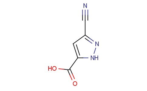 3-Cyano-1H-pyrazole-5-carboxylic acid