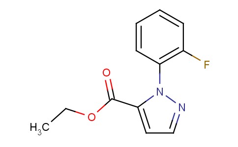 Ethyl 1-(2-fluorophenyl)-1H-pyrazole-5-carboxylate