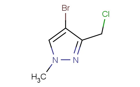4-溴-3-(氯甲基)-1-甲基-1H-吡唑