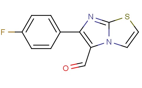 6-(4-Fluorophenyl)imidazo[2,1-b]thiazole-5-carbaldehyde