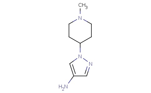1-(1-甲基-4-哌啶基)-1H-吡唑-4-胺