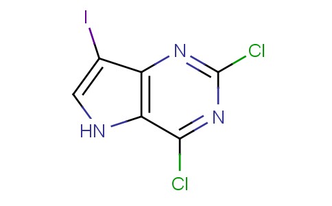 2,4-Dichloro-7-iodo-5H-pyrrolo[3,2-d]pyrimidine
