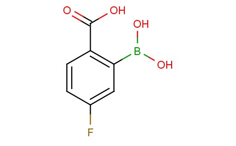 2-羧基-5-氟苯基硼酸