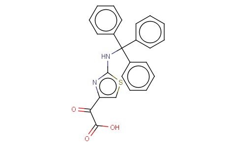 2-[(2-Tritylamino)thiazol-4-yl]-2-oxoacetic acid