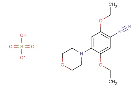 2,5-Diethoxy-4-Morpholino-benzeneDiazonium Bisulfate