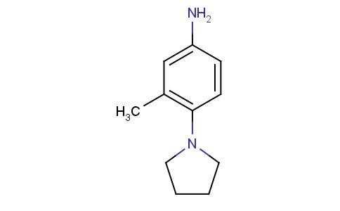 3-甲基-4-(1-吡咯烷基)苯胺