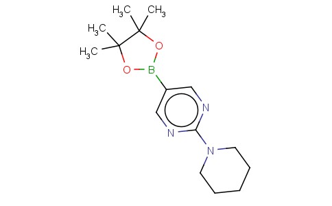 2-(Piperidin-1-yl)pyrimidine- 5-boronic acid pinacol ester