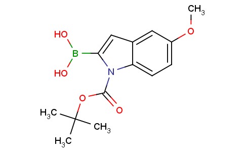 1-(tert-Butoxycarbonyl)-5-methoxy-1H-indol-2-ylboronic acid
