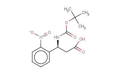 Boc-(S)- 3-Amino-3-(2-nitrophenyl)-propionic acid
