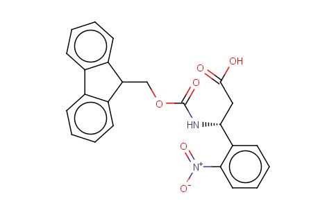 Fmoc-(R)- 3-Amino-3-(2-nitrophenyl)-propionic acid