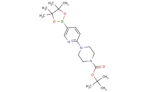 4-[5-(4,4,5,5-四甲基-1,3,2-二氧硼戊环-2-基)哌啶-2-基]哌嗪-1-羧酸叔丁酯