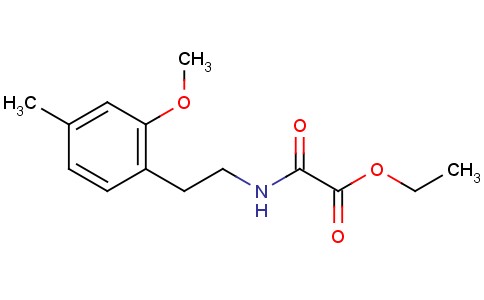Ethyl 2-(2-methoxy-4-methylphenethylamino)-2-oxoacetate