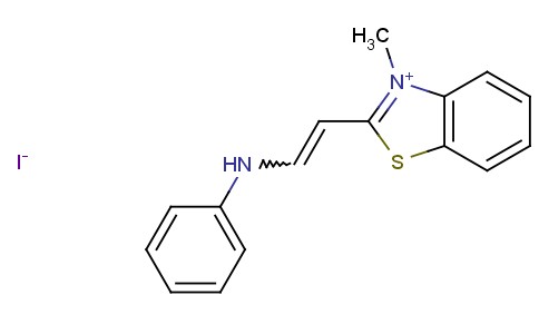 2-(2-苯胺乙烯基)-3-甲基苯并噻唑鎓碘化物