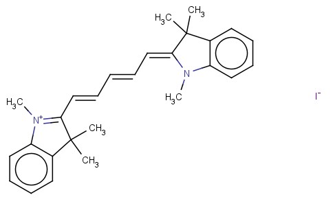 1,1',3,3,3',3'-Hexamethylindodicarbocyanine iodide