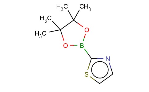 Thiazole-2-bornic acid pinacol ester