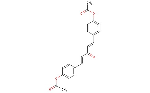 (E,E)-1,5-Bis(4-acetoxyphenyl)penta-1,4-dien-3-one 