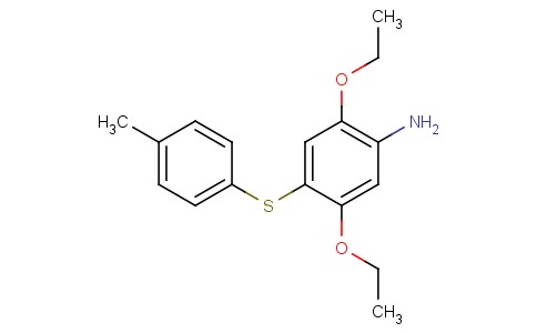 2,5-Diethoxy-4-[(4-methylphenyl)thio]aniline
