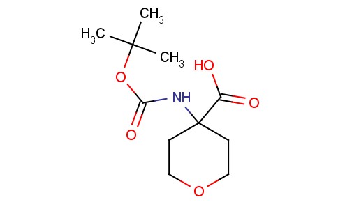 4-(tert-butoxycarbonylamino)tetrahydro-2H-pyran-4-carboxylic acid