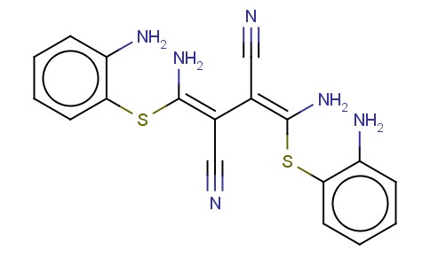1,4-二氨基-2,3-二氰基-1,4-双(邻氨基苯巯基)丁二烯