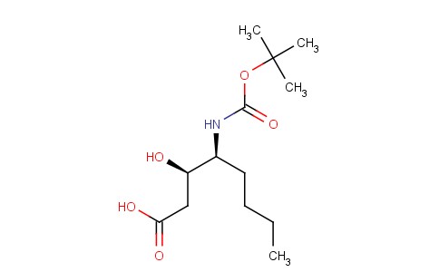 (3R,4S)-4-(tert-butoxycarbonylamino)-3-hydroxyoctanoic acid