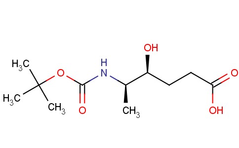 (4S,5R)-5-(tert-butoxycarbonylamino)-4-hydroxyhexanoic acid