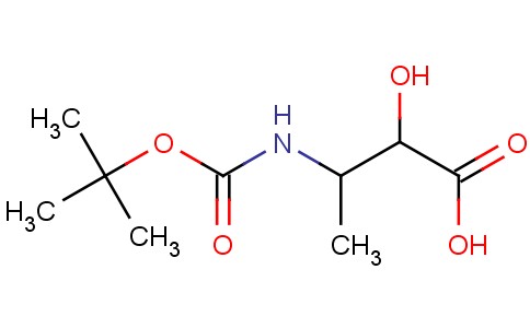3-(叔丁氧基羰基氨基)-2-羟基丁酸