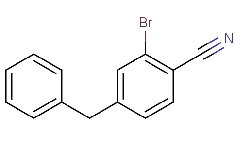 2-溴-4-(苯基甲基)-苄腈