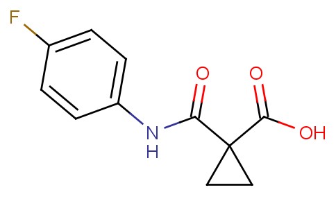 1-((4-Fluorophenyl)carbamoyl)cyclopropanecarboxylic acid