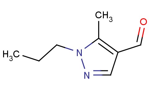5-甲基-1-丙基-1H-吡唑-4-甲醛