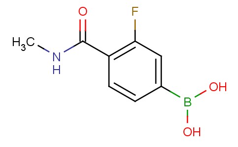 3-Fluoro-4-(methylcarbamoyl)phenylboronic acid