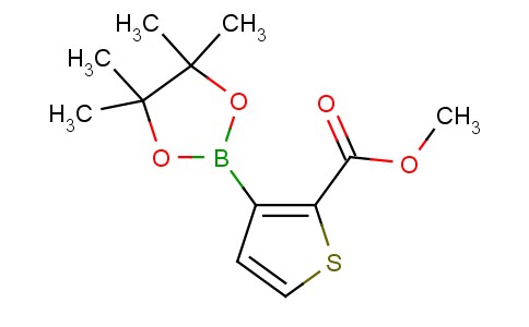 Methyl 3-(4,4,5,5-tetramethyl-1,3,2-dioxaborolan-2-yl)thiophene-2-carboxylate