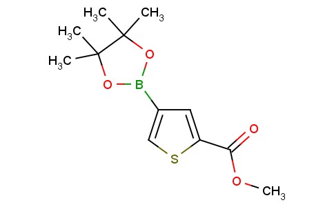 Methyl 4-(4,4,5,5-tetramethyl-1,3,2-dioxaborolan-2-yl)thiophene-2-carboxylate