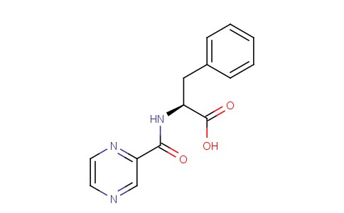 N-(pyrazine-2-yl-carbonyl)-L-phenylalanine 