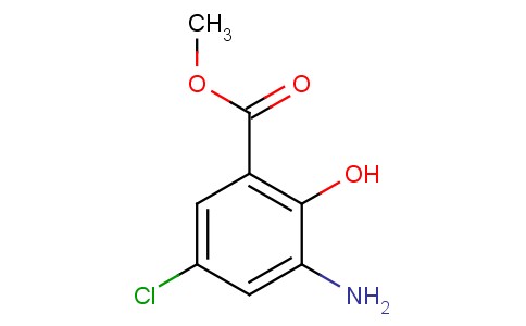3-Amino-5-chloro-2-hydroxybenzoic acid methyl ester