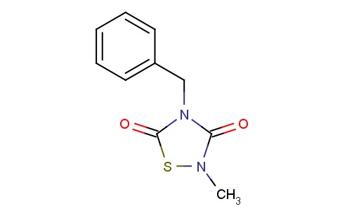 4-苄基-2-甲基-1,2,4-噻二唑烷-3,5-二酮