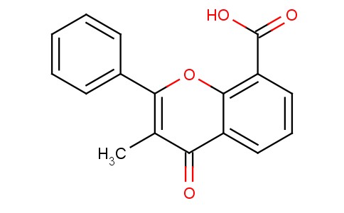 3-Methyl-4-oxo-2-phenyl-4H-chromene-8-carboxylic acid
