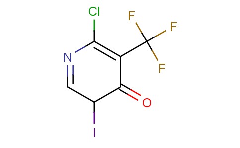 6-Chloro-3-iodo-5-(trifluoromethyl)pyridin-4(3H)-one